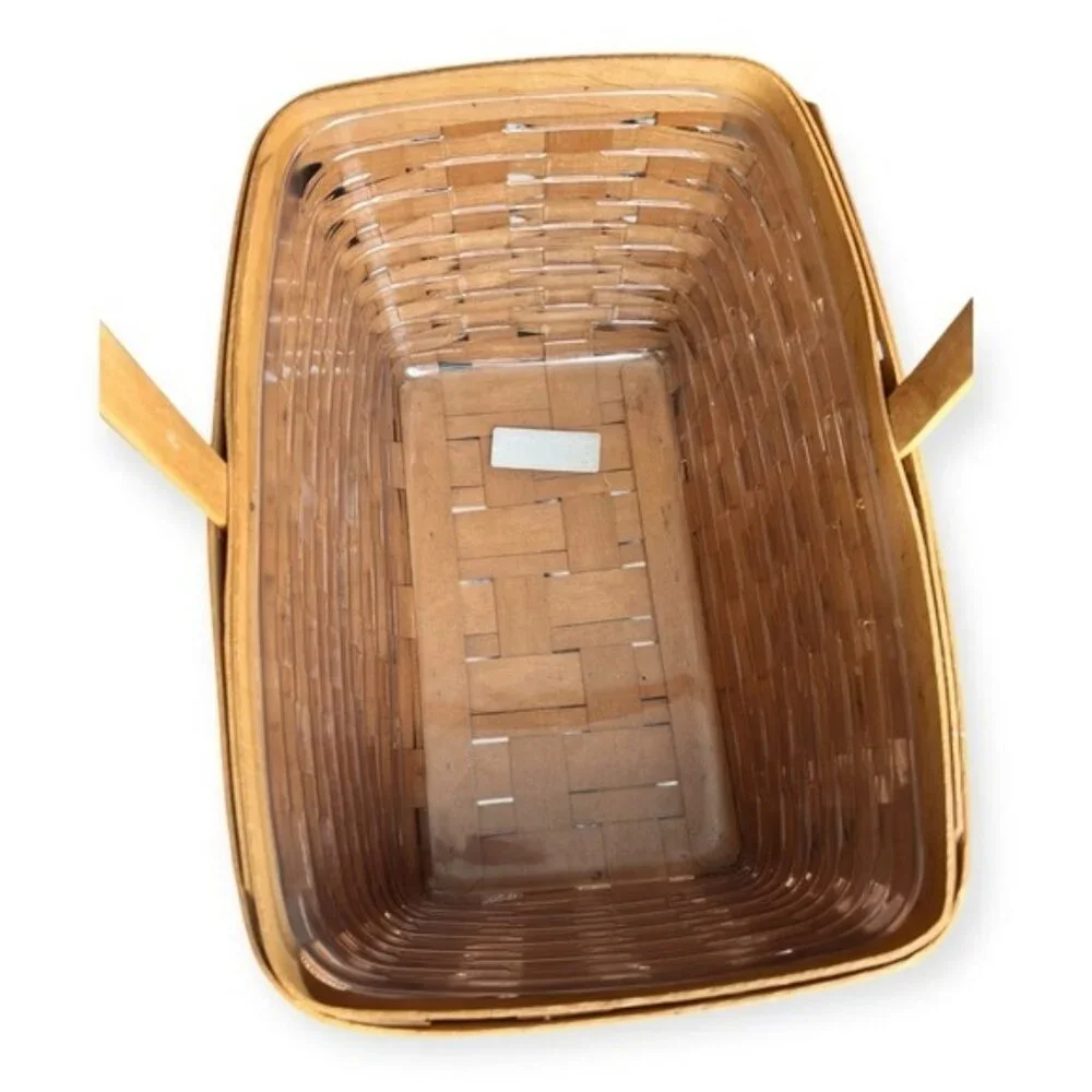 🌻Vintage Longaberger Basket with book 
